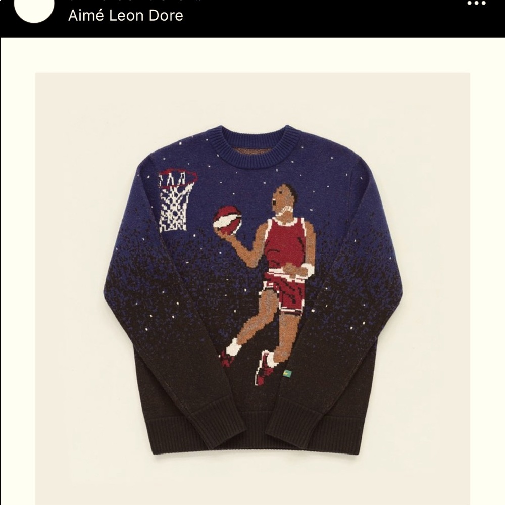 Aimé Leon Dore Player 99 Pullover NWT!
Size: US S / EU 44-46